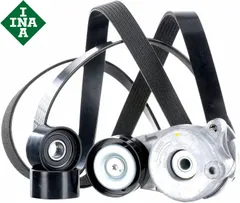 【M's】 W211 W212 ベンツ Eクラス E320CDI E350BlueTEC INA OM642 V6 タイミングベルトキット 4点 セット ディーゼル 純正OEM パーツ 部品 エンジン タイベルキット 529005010 529.0050.10のサムネイル