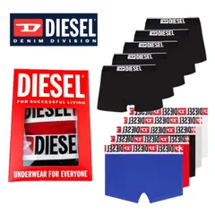 ディーゼル Diesel アンダーウェア 下着 ボクサーパンツ 5枚組 セット メンズ 00SUAG 0GDAC-E4356 0DDAI-E6826 パンツ トランクス DIESEL FIVE PACK BOXERS 新品 正規品 未使用品