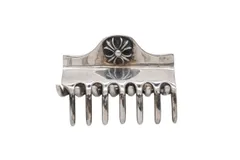 極美品 CHROME HEARTS クロムハーツ バレッタ CHプラス ヘアクリップ ヘアピン 重量20.8g 1997 Sterling刻印 シルバー925 中古 4b007967
