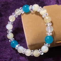 ☆特選NEW☆希望の石♢ホープストーン【ネオンアマゾナイトタンブル連