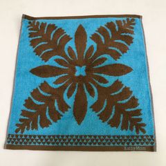 KathyMom IslandStyle　キャシーマム ノヘア ハンドタオル　約34×35cm　水色