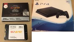 PlayStation4 ジェット・ブラック SSD256GB 換装済、CUH-2000AB01 PS4