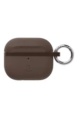 iFace Grip On AirPods(第3世代) 専用 ケース シリコン (ブラウン)【airpods 3 ケース airpods 第3世代ケース カラビナ付き airpods3 アイフェイス 韓国】 [ブラウン]