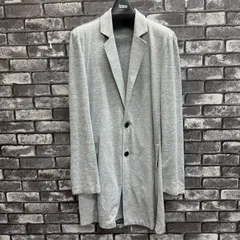【used items】 【HIDEAWAYS NICOLE】　ハイダウェイニコル　メンズ　トップス　アウター　カーディガン　薄手　長袖　グレー　Mサイズのサムネイル