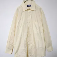 90年代　美品　チャップスラルフローレン　長袖シャツ　メンズL相当　黄色系　綿