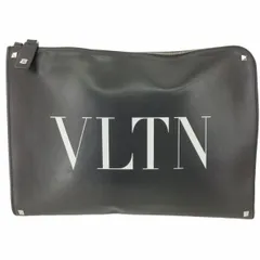 ヴァレンティノガラヴァーニ VALENTINO GARAVANI クラッチバッグ VLTNロゴ スタッズ メンズ  服飾品の為無のサムネイル