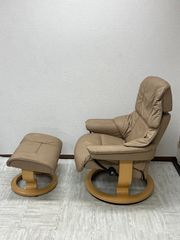 【RUUbel 様専用】EKORNESリクライニングチェア　＆オットマン(担当　金坂)