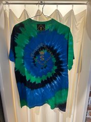 SPARKING   スパーキング タイダイ プリントT Tシャツ 半袖 グリーン他 サイズL A-459