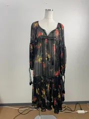 FOREVER 21 フォーエバートゥエンティーワン S レディース ワンピース ブラック 20250916-0019