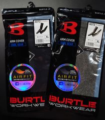 【お買い得】バートル BURTLE アームカバー 【2022SSモデル】4072  ブラック・バーク2組セット【 4072 ブラック ・バーク サイズ XL 2組セット】
