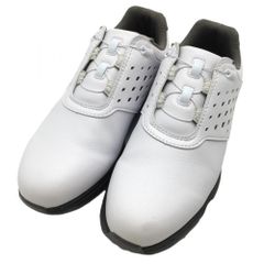 【美品】フットジョイ ゴルフシューズ 白×黒 98637J BOA  レディース 22.5 ゴルフウェア FootJoy