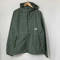 THE NORTH FACE ザノースフェイス ナイロンジャケット パッカブルジャケット NP72230 防風  XLサイズ グリーン系 アウター A14759◆