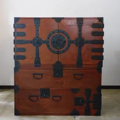 時代タンス金具類　古鉄 桐駿河箪笥 重厚金具鍵付 | AntiqueShop Kohaku 琥珀