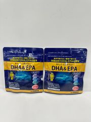 CA54 K 健康家族 かしこく摂りたい DHA&EPA 120粒　2袋セット●賞味期限：2025/11/05～