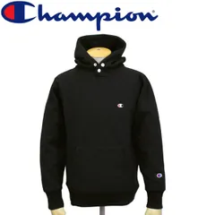 Champion (チャンピオン) C3-L108 ReverseWeave STORMSHELL HOODED SWEAT ストームシェル フーデッドスウェットシャツ 全3色 CN013 090ブラック S