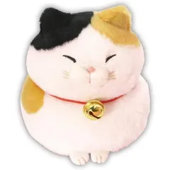新品 ひげまんじゅうST みーさま ぬいぐるみ 高さ約13cm 猫雑貨 ギフト [佐川急便]
