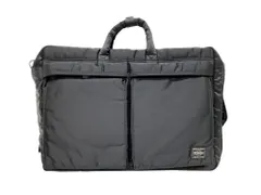 PORTER (ポーター) 吉田カバン 日本製 TANKER タンカー 3WAY ブリーフケース ビジネスバッグ ショルダー ブラック メンズ/028