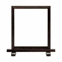 文房具 天然翡翠硯屏 龍 唐物 紫檀額 中国書道具/鑑定書付き