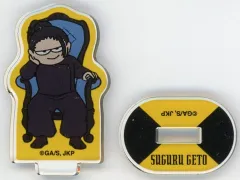 【中古】アクリルスタンド・アクリルパネル 夏油傑 「呪術廻戦PLAZA in ロフト ジロリ トレーディングミニアクリルスタンド ～Chair ： Blue～」