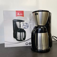 Melitta メリタ　アロマサーモステンレスⅡ MKM-531 ジェットブラック　コーヒーメーカー