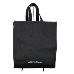カルバンクライン CALVIN KLEIN フロントロゴ 2WAYキャンバストートバッグ メンズ 表記無 のサムネイル