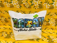 ⭐︎アウトレット品⭐︎大容量！ハワイアントートバッグ