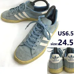 アディダス/adidas★CAMPUS 80s MITA/ローカットスニーカー【24.5/水色/light blue】復刻/Vintage/leather/sneakers/Shoes/trainers◆sG-87<sale>