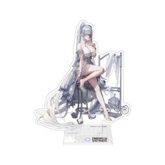 新品 アルジャーノンプロダクト 勝利の女神:NIKKE アクリルスタンド シンデレラ:ガラスのプリンセス 約W49～111×H125mm以内 アクリル製