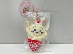 01w-4662 〇  未開封品 ちいかわ クレープくじ C賞 クレープになっちゃった!!マスコット うさぎ 中古品  【中古品】