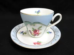 パリスロイヤル Paris  デミタスカップ＆ソーサー&プレート 花柄 パリスロイヤル Paris Royal デミタスカップ＆ソーサー 6客