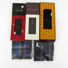 セリーヌ/ポロ他 ハンカチ 靴下 未使用 MCM DAKS等 5点セット まとめて 大量 レディース CELINE etc