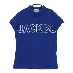 サイズ：2 JACK BUNNY ジャックバニー  半袖ポロシャツ  ブルー系 [240101488503] ゴルフウェア レディース ストスト