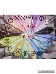 ホイップデコクリーム 約60g 5本セット 組み合わせ自由 ホイップ ホイップデコ ハンドメイド 資材 ゆめかわ DIY デコパーツ