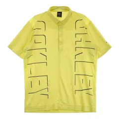 サイズ：2XL OAKLEY オークリー FOA402497 半袖ポロシャツ  イエロー系 [240101453365] ゴルフウェア メンズ ストスト