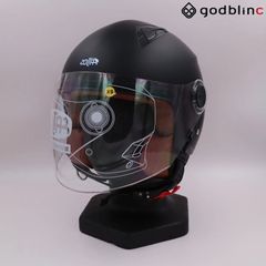 ZOLTAR　イージーウェーブ3 スポーツジェット MATT BLACK　XSサイズ ※女性・こどもベース　ジェットヘルメット