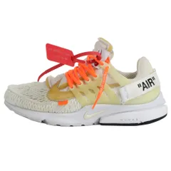 【名古屋】オフホワイト ナイキ エアプレスト ホワイト AA3830-100 US10 28cm  ローカット 靴 メンズスニーカー