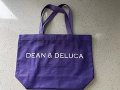 DEAN&DELUCA チャリティートートバッグ バイオレット Lサイズ ハンドバッグ 紫 パープル