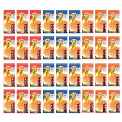 【合計36袋セット 3種類×各12袋】だしスープ いなば CIAO 本格まぐろだし 本格かつおだし 本格ほたてだし 4連 キャットフード 猫 子猫 小分け 人気 パウチ 柔らかい