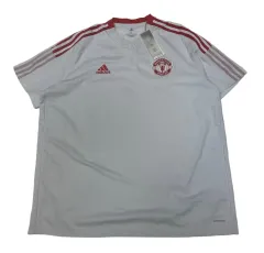 adidas(アディダス) マンチェスター・ユナイテッド ホワイトショートスリーブ T シャツ 新品 XXL
