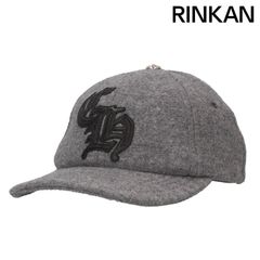 クロムハーツ CHレザーパッチウールキャップ メンズ ONE SIZE