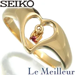 セイコー SEIKO ファッションリング 指輪 ルビー K18YG 12号 中古 プレラブド 返品OKのサムネイル