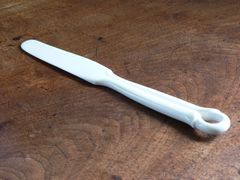 【1940~46】統制陶器 カトラリー ナイフ