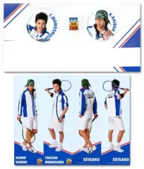 【中古】その他雑貨(男性) 桃城武(石渡真修)/海堂薫(木村達成) 青学しおり＆缶バッジセット 「一番くじV ミュージカル テニスの王子様 ～2014 夏～」 G賞