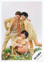 【中古】生写真(ジャニーズ) なにわ男子/道枝駿佑・長尾謙杜・藤原丈一郎/全身/シングル「The Answer / サチアレ」MV＆ジャケ写オフショット/公式生写真