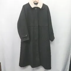 ◇ ⊇ FREAK'S STORE フリークスストア ボアカラー取り外し可能 長袖 ロングコート サイズF ブラック レディース E  【1410290007211】のサムネイル