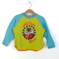 カステルバジャック 長袖Ｔシャツ トップス ラグランT メッシュ 日本製 キッズ 男の子用 100サイズ 水色×黄 JC de CASTELBAJAC 【中古】のサムネイル