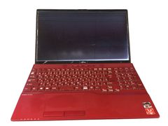 npc285【ジャンク】FUJITSU LIFEBOOK AH43/E1 FMVA43E1R◆Ryzen 3/4GB◆モニター故障