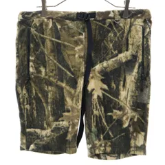 Columbia コロンビア アウトドア フリース ショートパンツ S ベージュ×ブラック メンズ 古着