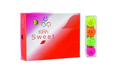 キャスコ(Kasco) ゴルフボール レディース KIRA SWEET キャラマーク入り 4個入り 4色アソート
