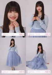 【中古】生写真(乃木坂46) ◇大園玲/櫻坂46ランダム生写真【「桜月」MV青衣装】 4種コンプリートセット